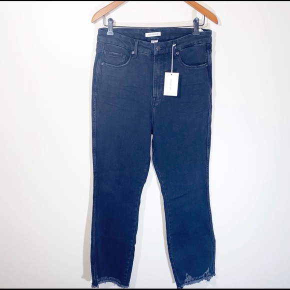 NWT Good American Good Curve Black Jeans - Picture 3 of 5